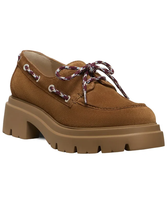 Stuart Weitzman Hudson Suede Moccasin, image 1 of 1 from Rue La La