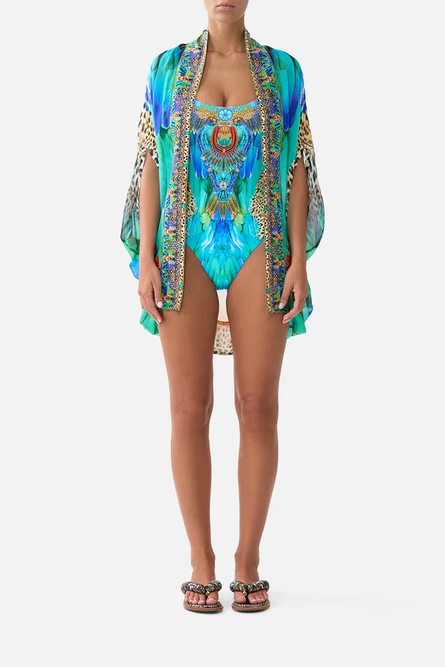 Camilla eBoutique OPEN FRONT CARDI CAPE JUNGLE FLIGHT from CAMILLA, photo 1 of 1