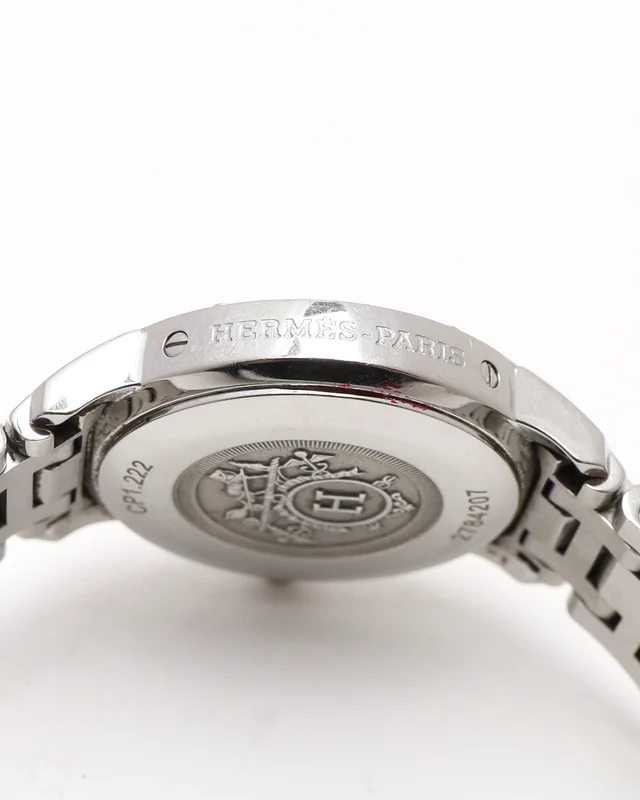 Hermès Clipper 24mm Ref CP1.222 Diamond Watch from A Retro Tale, photo 7 of 8