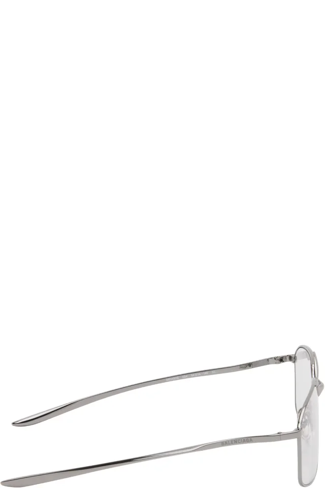 Balenciaga Gunmetal Everyday Sunglasses, photo 2 of 3 from SSENSE