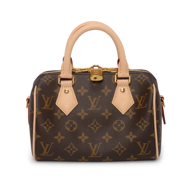 Louis Vuitton Canvas Speedy Bandouliere 20 in Monogram Coated canvas from Blue Spinach