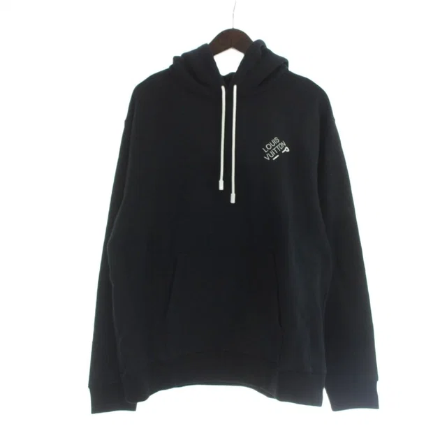Louis Vuitton Signature Hoodie with Embroidery Sweatshirt Long Sleeve Logo from The Reluxe