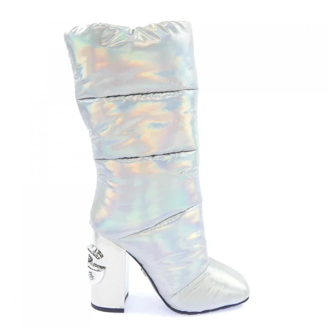 Dolce & Gabbana gabbana boots in Silver type 35 from KOMEHYO