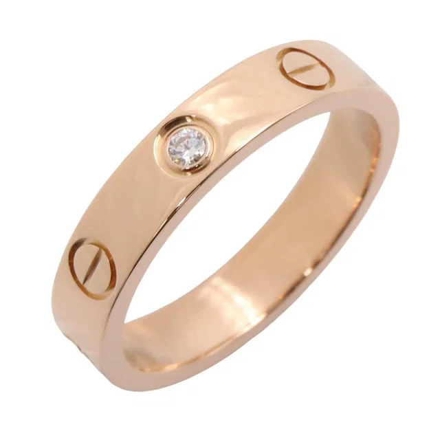 Cartier Mini Love Ring Au750 Ring Size 9.5 from LuxUness