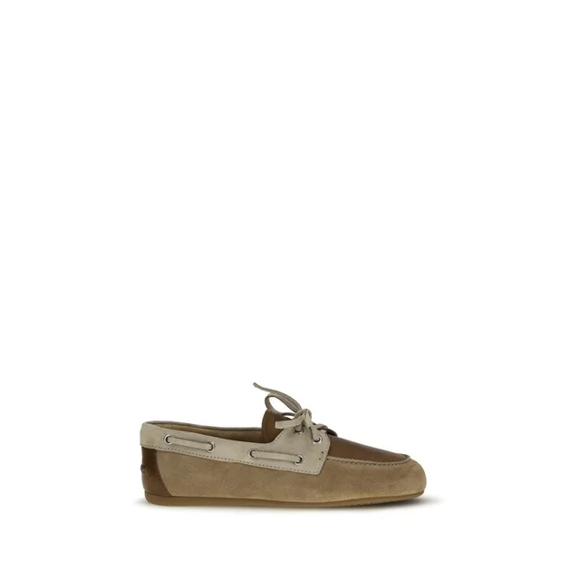 Miu Miu Multicolor Calf Leather Bos Taurus Slip-On Loafers from HEWI