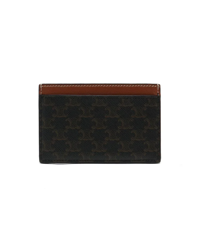 Celine Logo Macadam Card Holder in Coated canvas from A Retro Tale, photo 2 of 5