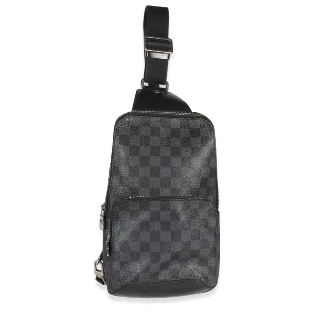 Louis Vuitton Damier Graphite Canvas Avenue Slingbag in Grey Canvas from myGemma