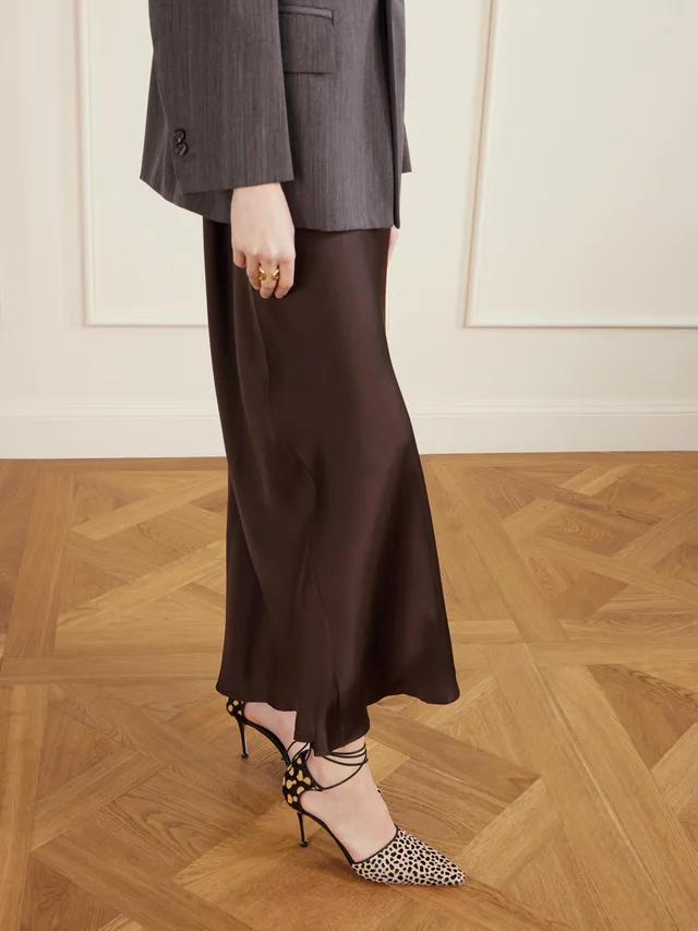 MANOLO BLAHNIK Gambis 90 calf hair animal-print pumps, photo 2 of 2 from NET-A-PORTER (Canada)