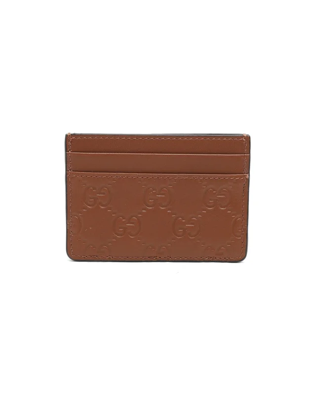 Gucci Guccissima Card Holder in Leather from A Retro Tale, photo 2 of 2