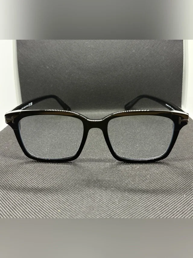 Tom Ford Ft Tf5661-B 001 Square Shiny Black 54 Mm Eyeglasses in black from Poshmark