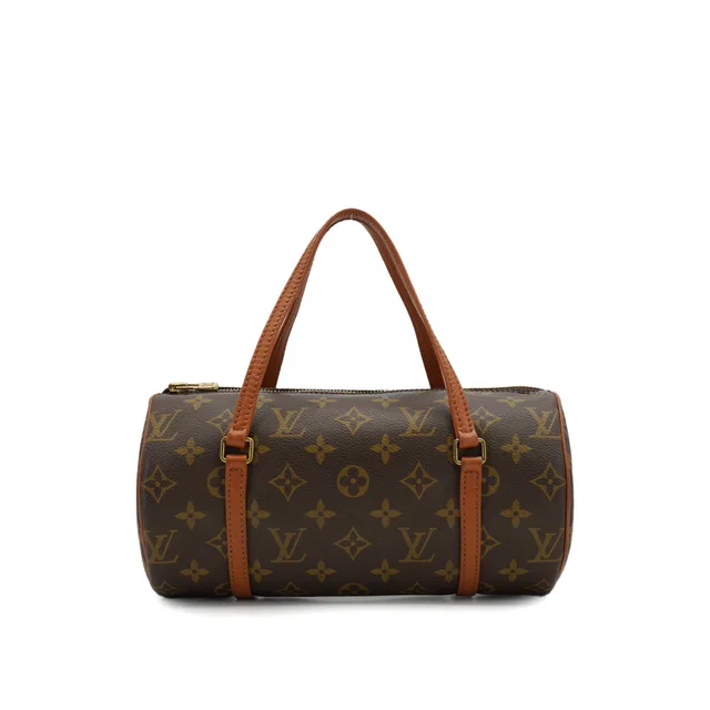 Louis Vuitton Monogram Papillon 26 Hand Bag Brown Monogram Canvas M51366 in Brown Coated canvas from Luxury Promise