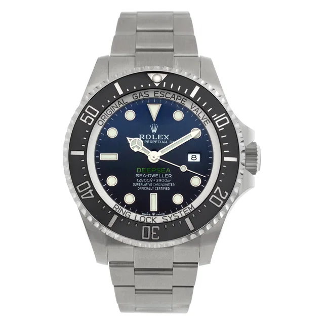 Unused Rolex Deepsea Deep Blue "James Cameron" 43mm 126660 in Blue Stainless Steel from Gray And Sons