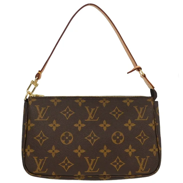 Louis Vuitton Monogram Pochette Accessoires Handbag M51980 in Coated canvas from AMORE Vintage Tokyo