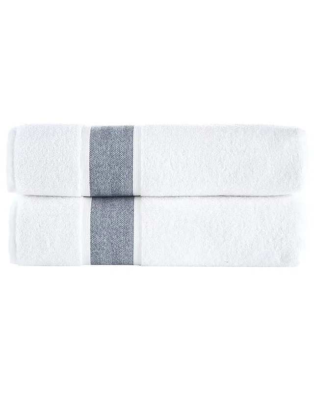 Brooks Brothers Ottoman Rolls 2pc Bath Sheets, image 1 of 1 from Rue La La
