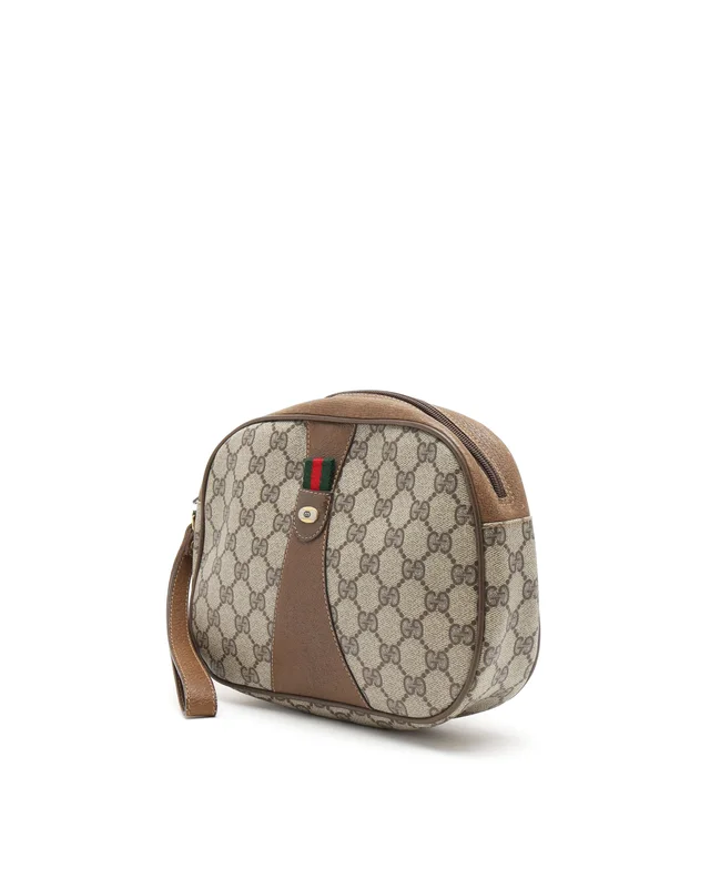 Gucci GG Supreme Clutch Bag in Canvas from A Retro Tale, photo 2 of 7