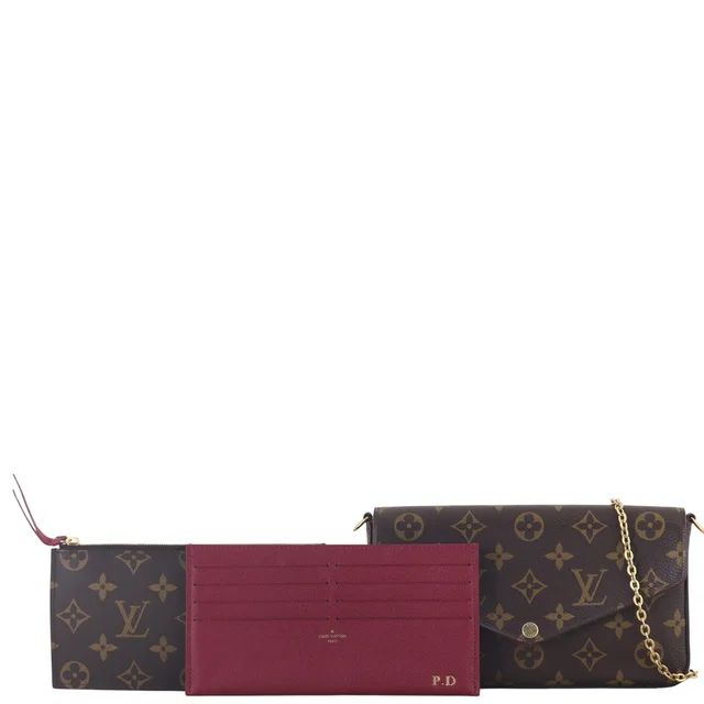 Louis Vuitton Pochette Felicie Monogram in Coated canvas from Luxe.It.Fwd