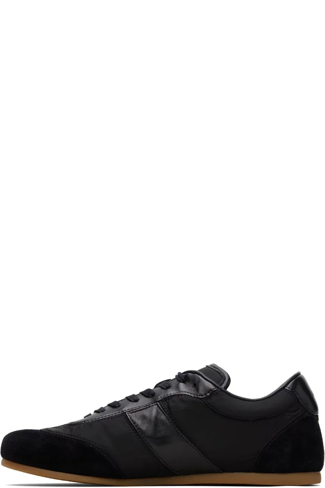 LEMAIRE Black Soft Runner Sneakers, photo 3 of 5 from SSENSE