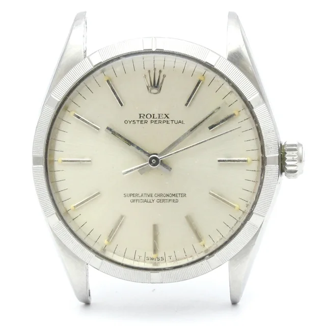 Rolex Oyster Perpetual 1003 Steel Automatic Mens Watch Head Only in Silver from Elady