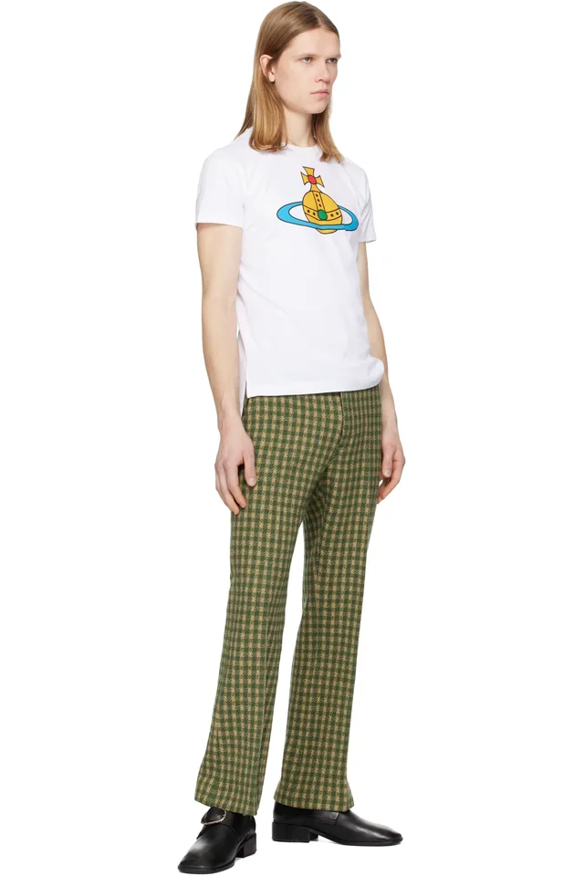 Vivienne Westwood White Oversized Orb Peru T-shirt, photo 4 of 4 from SSENSE