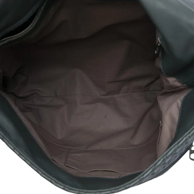 Gray Bottega Veneta Nappa Intrecciato Messenger Bag in Grey Nappa leather from Designer Revival, photo 2 of 2