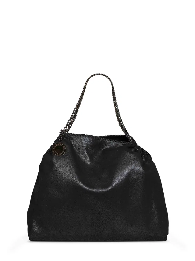 Stella McCartney Falabella Shoulder Bag — Black Polyester in Black from HEWI