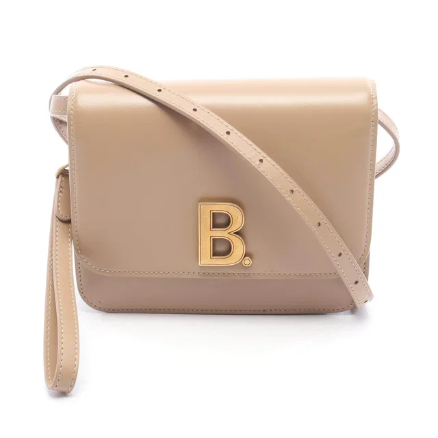 Balenciaga B.dot Leather Shoulder Bag in Leather from LuxUness