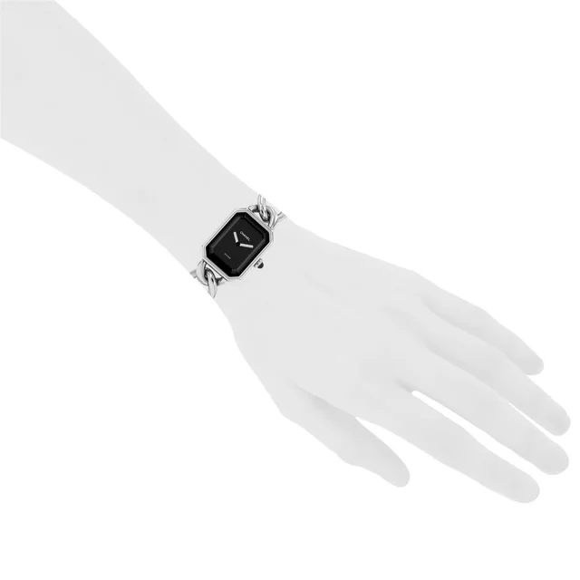 Chanel Première watch, size L, in steel, circa 2000 from Collector Square, photo 2 of 2
