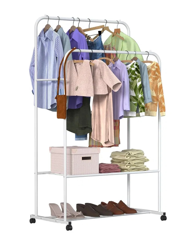 Fresh Fab Finds Rolling Garment Hanging Rack, image 1 of 1 from Rue La La