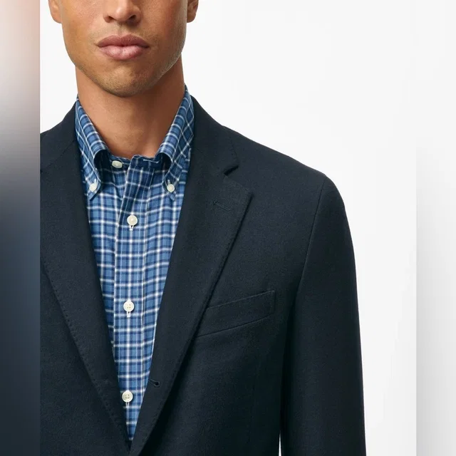Brooks Brothers Blazer Loro Piana Blue 100% Cashmere Jacket Madison 1818 in blue Cashmere from Poshmark