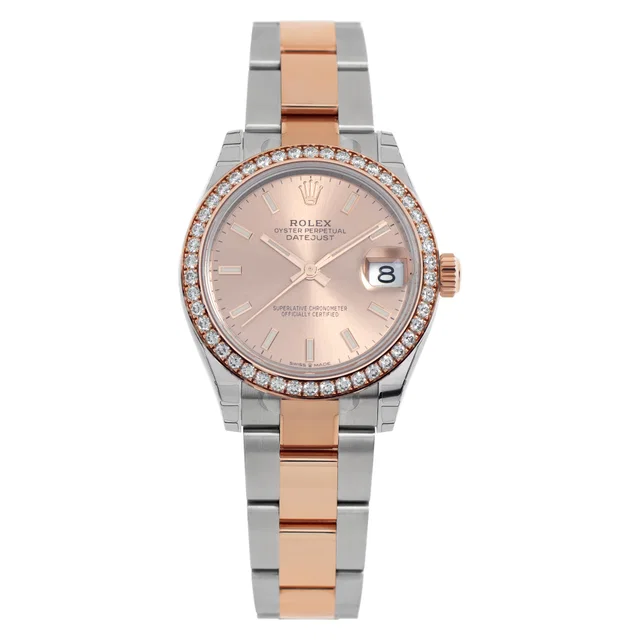 Unused Rolex Datejust 31mm 278381 in Rose Gold, Stainless Steel from Gray And Sons