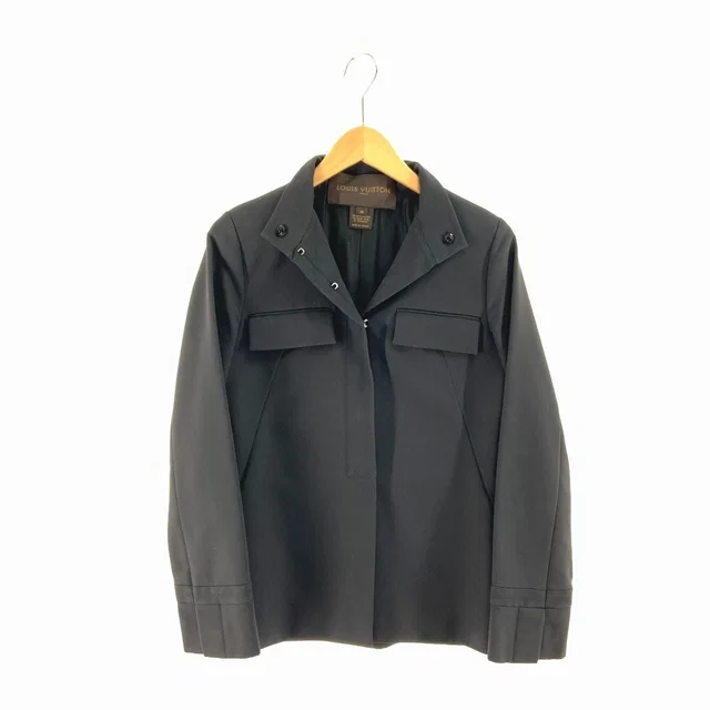 Louis Vuitton Suit Jacket Black in Black Silk from The Reluxe