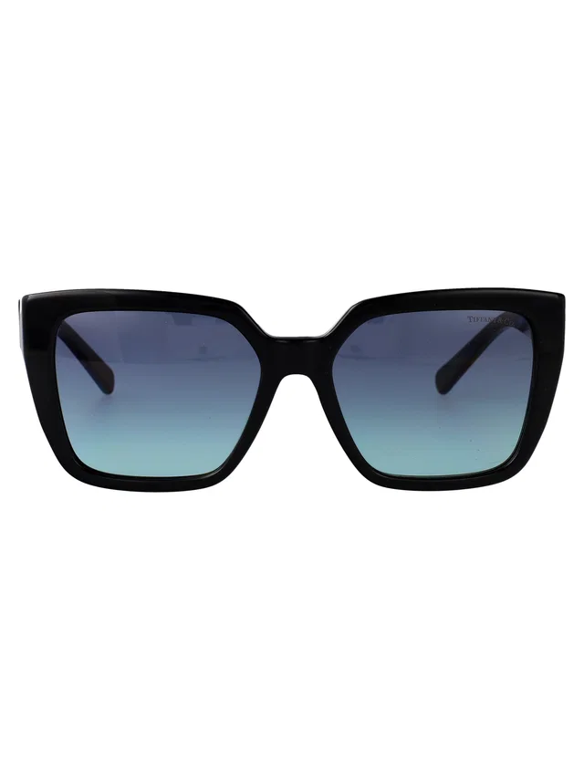 Tiffany & Co. 0tf4235 Gradient Lens Sunglasses — Black Acetate in Black from HEWI