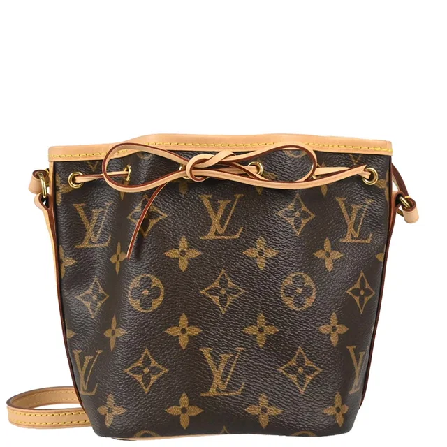 Louis Vuitton 2015 Monogram Nano Noe Shoulder Bag M41346 in Coated canvas from AMORE Vintage Tokyo