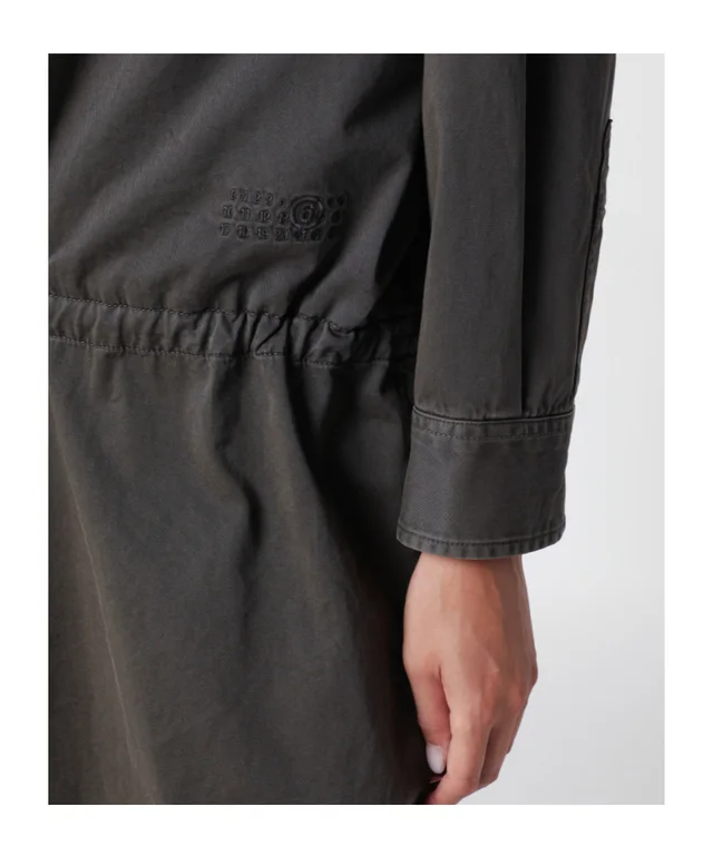 Mm6 Maison Margiela drawstring-waist shirt mini dress, photo 6 of 6 from SENSER