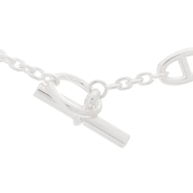 Hermès Sterling Silver Farandole Necklace 160 in Silver from FASHIONPHILE, photo 4 of 6