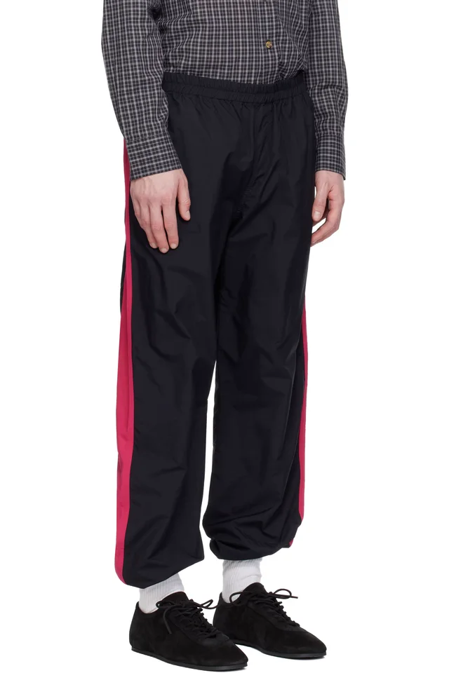 Gimaguas Black & Red Tyler Trousers, photo 2 of 4 from SSENSE