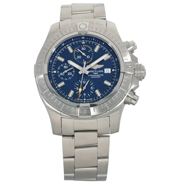Breitling Avenger A13317 45mm Stainless Steel Watch from H&T