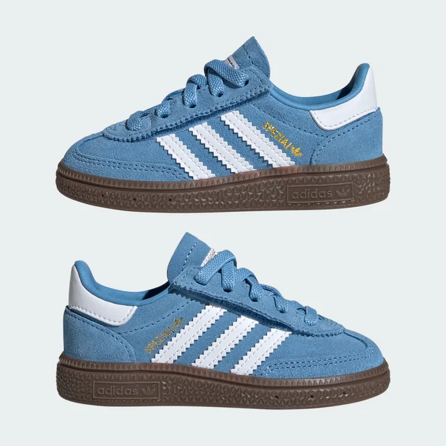 Adidas Handball Spezial Comfort Closure Elastic Lace Shoes Kids in Blue, photo 9 of 12 from adidas (US)