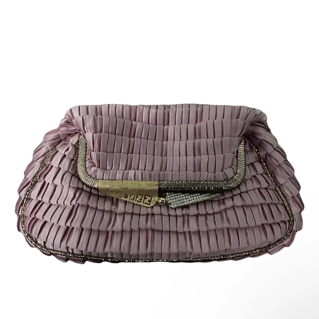 Fendi Women's Clutch bags - Pink in pink from Depop, photo 1 of 1