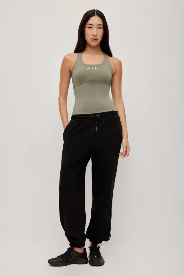 Athletica Panelled French Terry Pant 512 in Black from Aje, photo 1 of 1