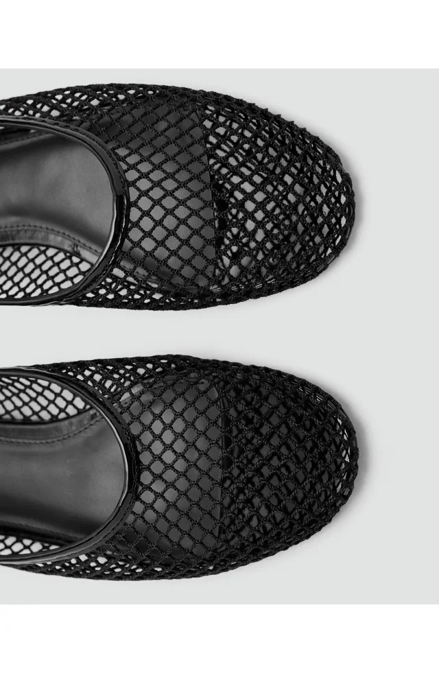 MANGO Ankle Strap Ballet Flat in Black, photo 5 of 5 from Nordstrom Rack