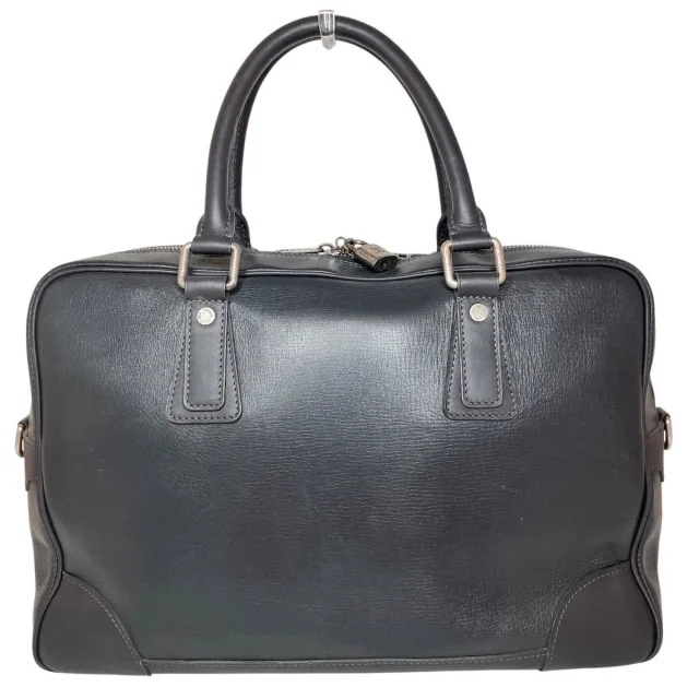 Louis Vuitton Uta Briefcase in Black Leather from LuxUness, photo 2 of 7