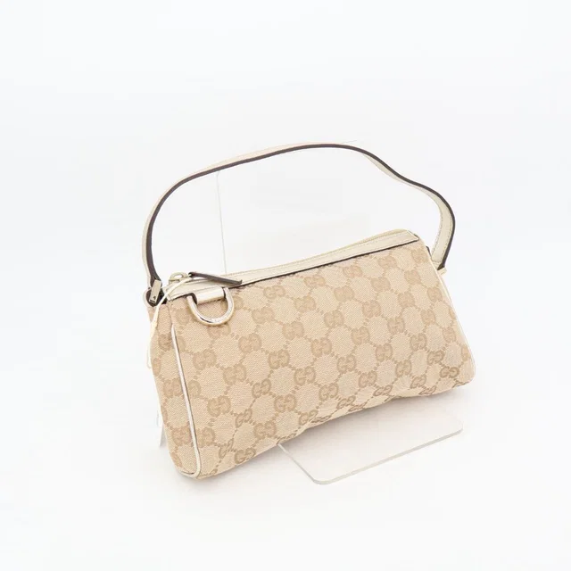 Gucci GG Canvas Pouch Handbag in Canvas from The Reluxe