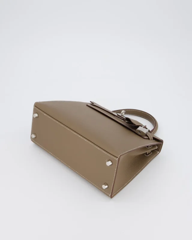 Hermès Kelly 25 Sellier Bag in Taupe Epsom leather from Sellier, photo 16 of 20