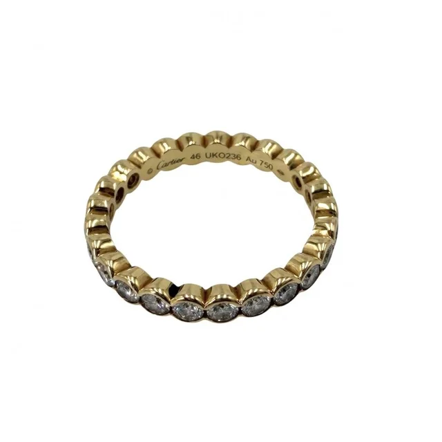 Cartier Ring Broderie de 46 18K Yellow Gold Diamond in Yellow from The Reluxe