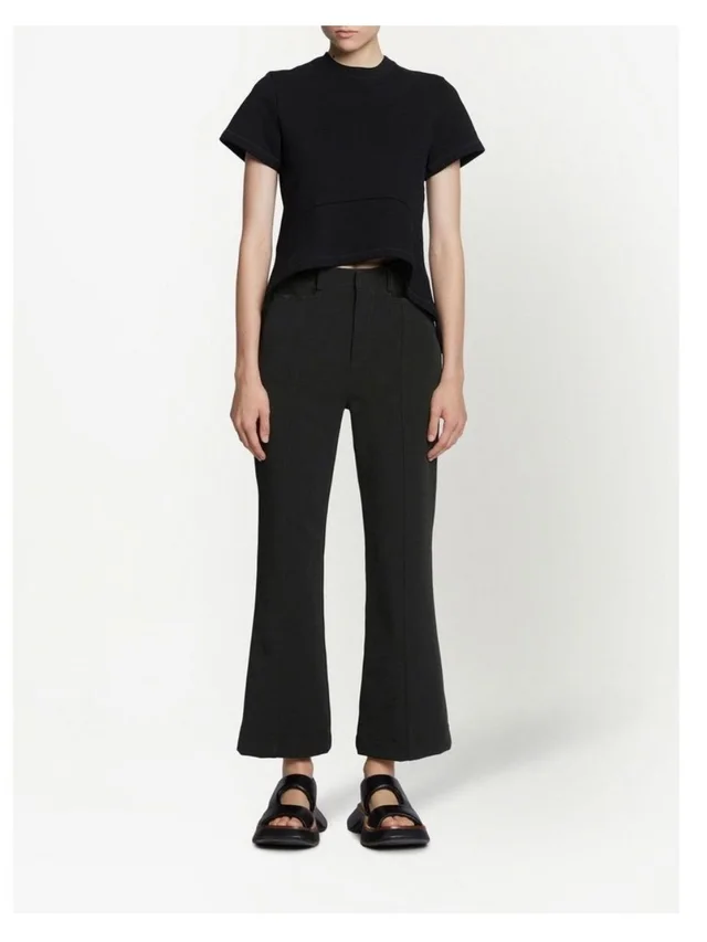 Proenza Schouler White Label Isadora Black Stretch Pants Size 4 in black from Poshmark