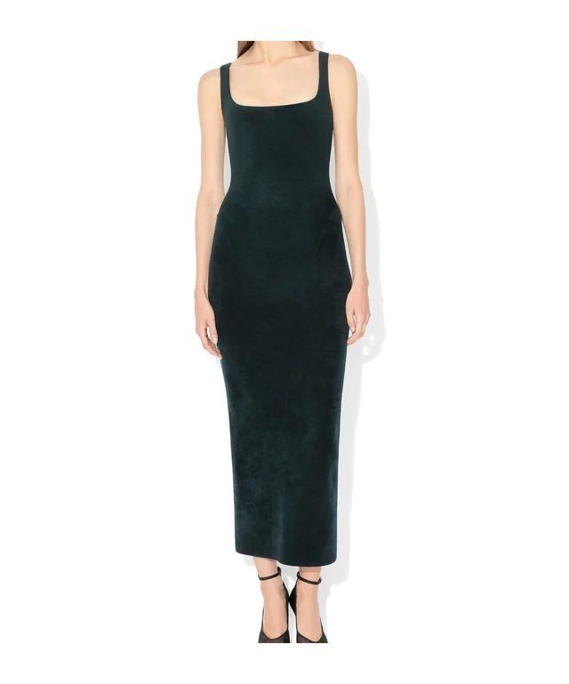 Alaia VELVET BODYCON DRESS, photo 2 of 4 from SENSER