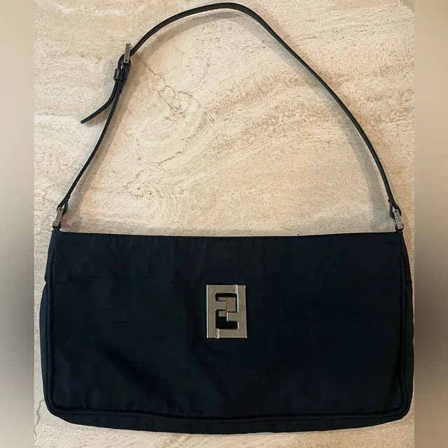 Fendi Shoulder Bag Vintage in black Nylon from Poshmark, photo 1 of 1