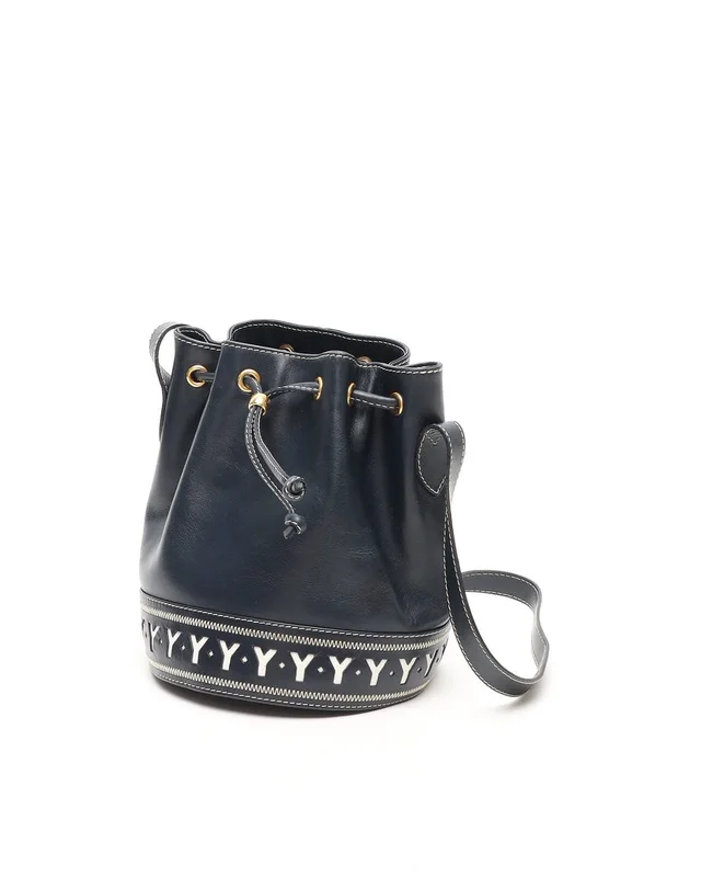 Saint Laurent Y Line Bucket Bag in Leather from A Retro Tale, photo 2 of 9