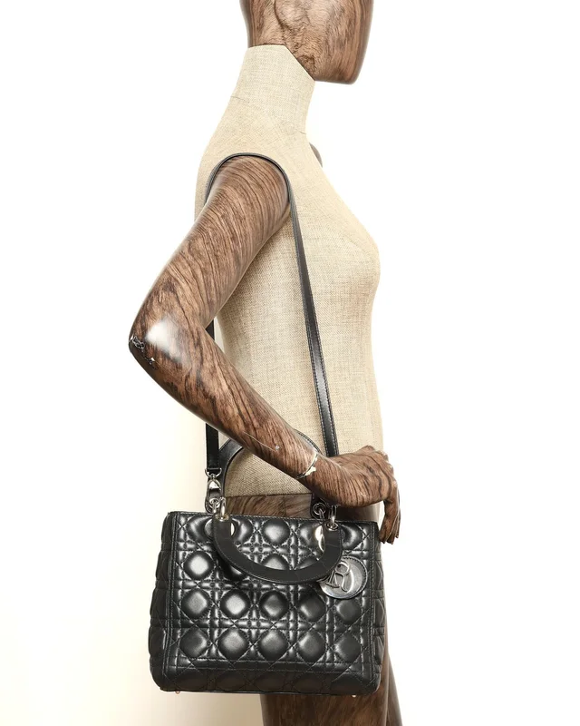 Medium Lady Dior Bag in Leather from A Retro Tale, photo 10 of 10